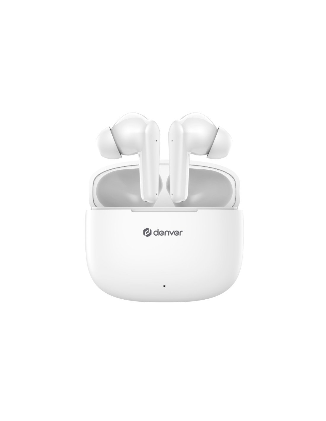 Denver TWE-48W Auriculares True Wireless Stereo (TWS) Dentro de oído Llamadas/Música Bluetooth Blanco
