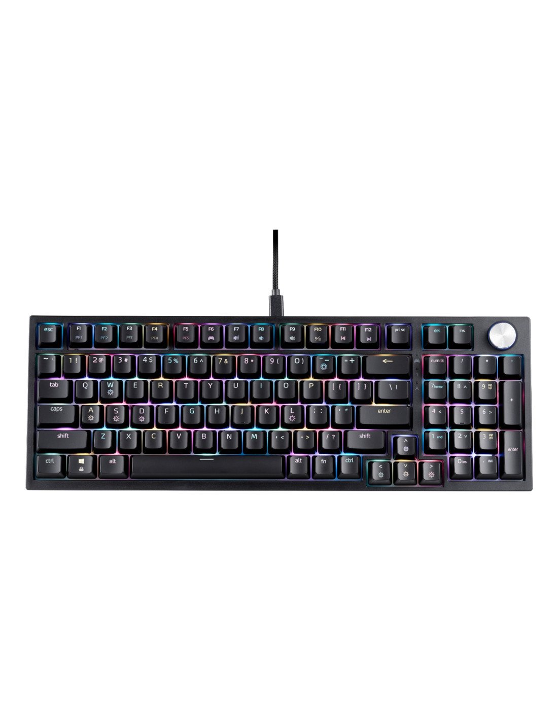 XPG SORCERER teclado Juego USB Español Negro