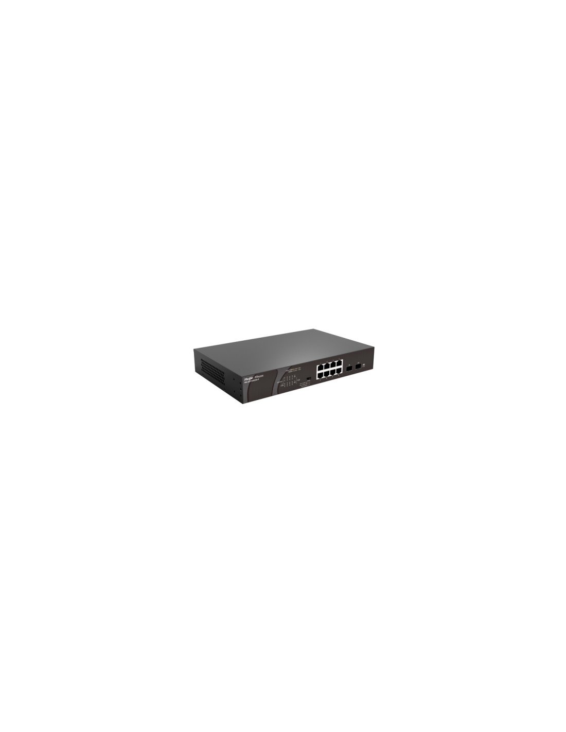 Ruijie Networks RG-ES110GDS-P switch No administrado Gigabit Ethernet (10/100/1000) Energía sobre Ethernet (PoE) Negro