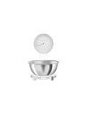 Smeg KSF01WHWW báscula de cocina Cromo, Blanco Encimera Báscula electrónica de cocina