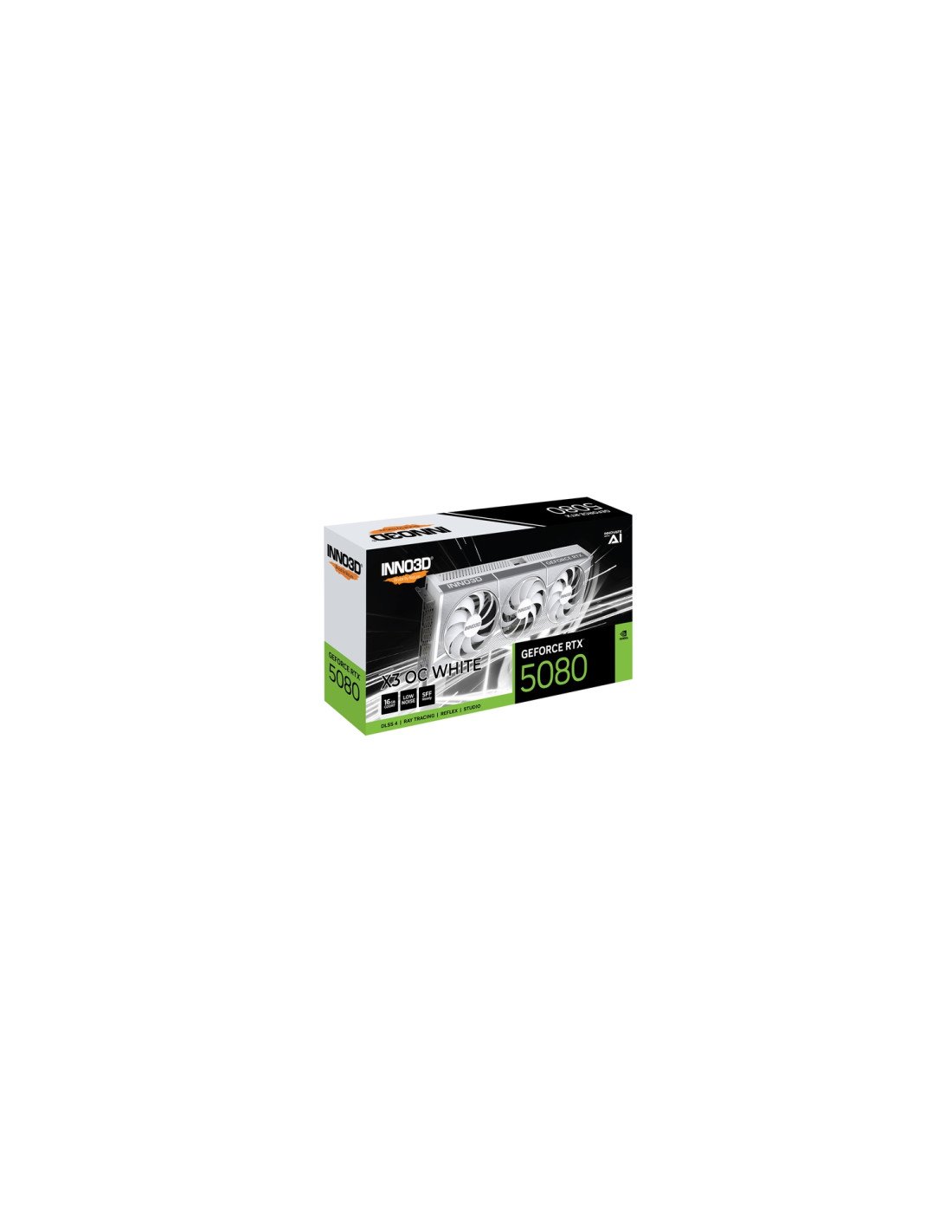 INNO3D GeForce RTX 5080 X3 OS WHITE NVIDIA 16 GB GDDR7