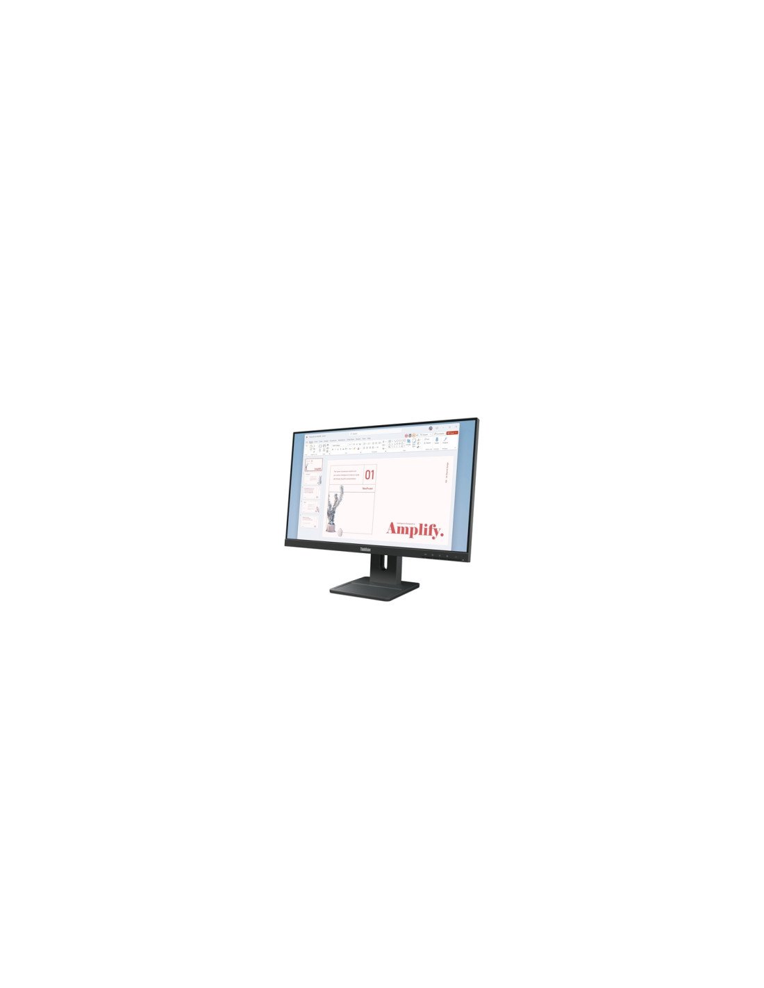 Lenovo ThinkVision E24-40 LED display 60,5 cm (23.8") 1920 x 1080 Pixeles Full HD LCD Negro
