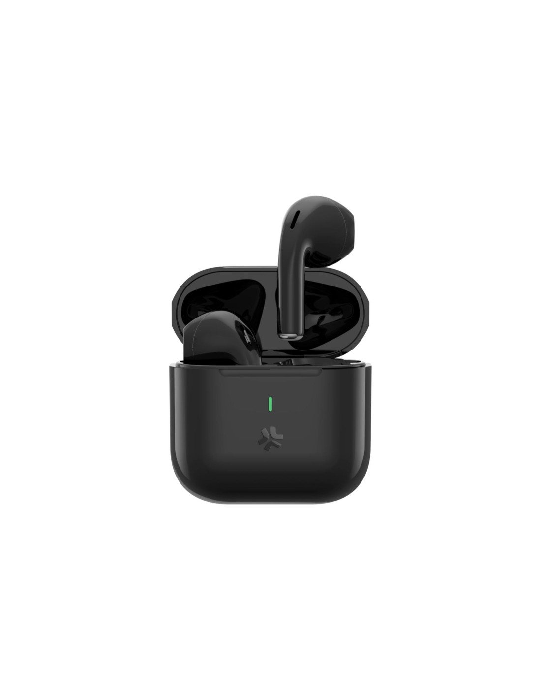 Celly COMPACTBK auricular y casco Auriculares Inalámbrico Dentro de oído Llamadas/Música USB Tipo C Negro