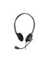 Sandberg 825-30 auricular y casco Auriculares Alámbrico Diadema Oficina/Centro de llamadas Negro