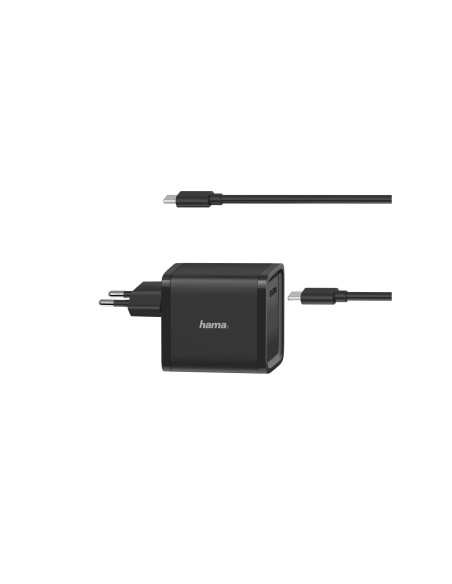 Hama | Cargador universal de portátil USB C de 45W, carga rápida,