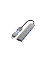 Hama 00200141 hub de interfaz USB 3.2 Gen 1 (3.1 Gen 1) Type-A 5000 Mbit/s Gris