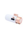 Aquabeba FILTRO GRIFO AQUAFILTER Sistema de filtración de agua conectado directamente al grifo Oro rosa, Blanco