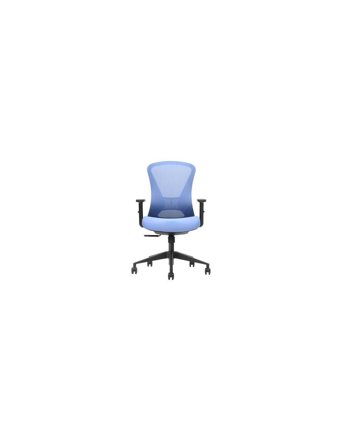 SILLA OFICINA GAMA SENIOR SE1700 AZUL CROMAD