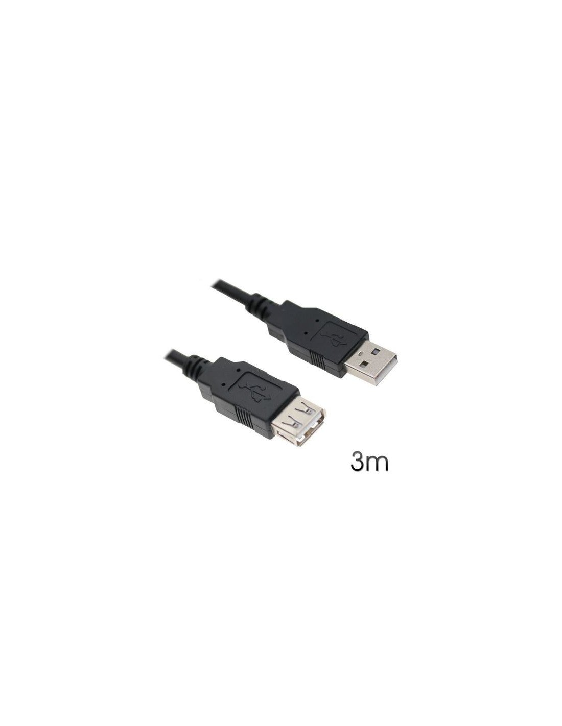 CABLE USB 2.0 EXTENSION 3M AM-AF CROMAD