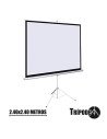 PANTALLA PROYECCION TRIPODE 2.40 X 2.40MTR CROMAD