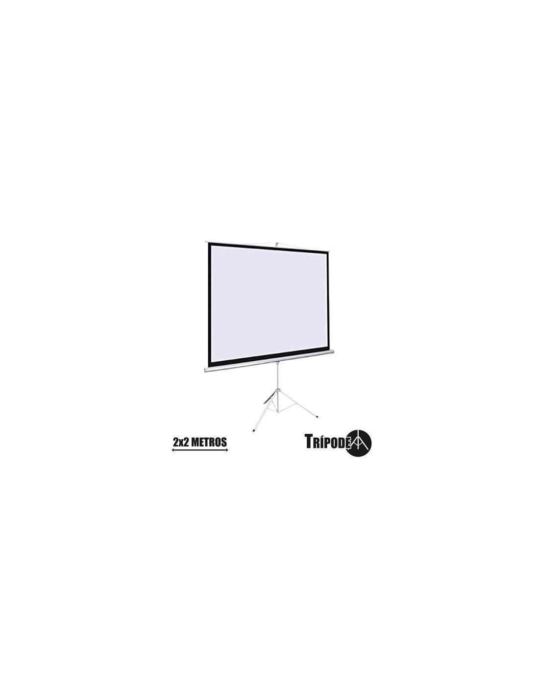PANTALLA PROYECCION TRIPODE 2 X 2MTR CROMAD