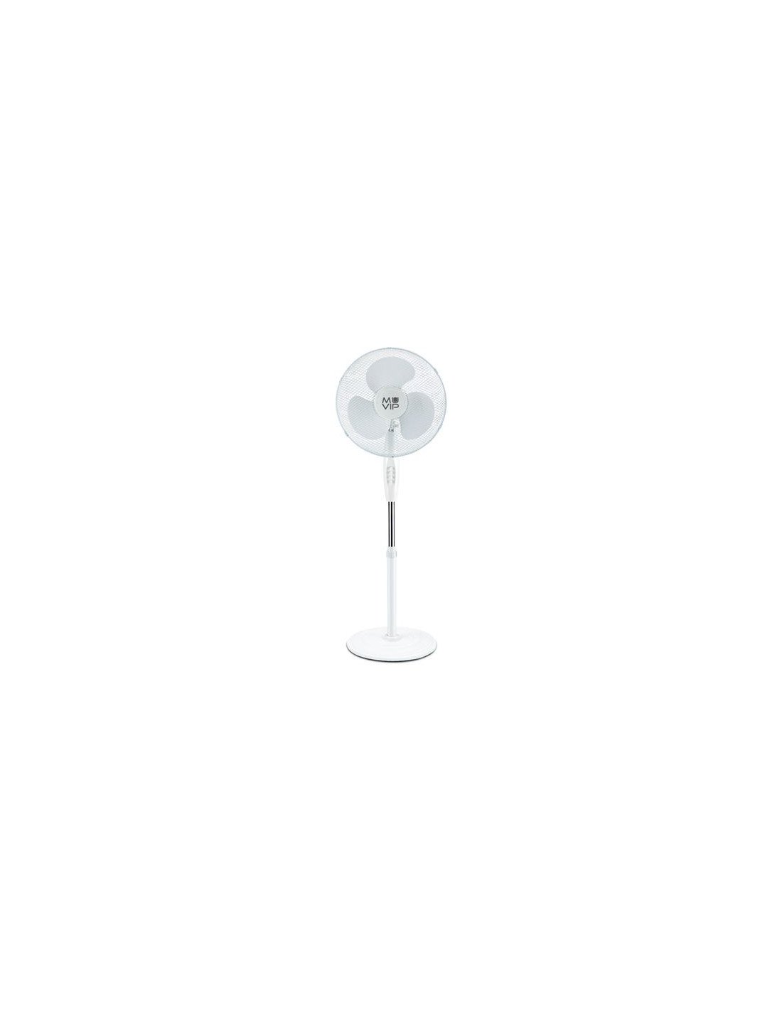 VENTILADOR DE PIE 40CM 45W BASE REFORZADA 3 VELOCIDADES MUVIP