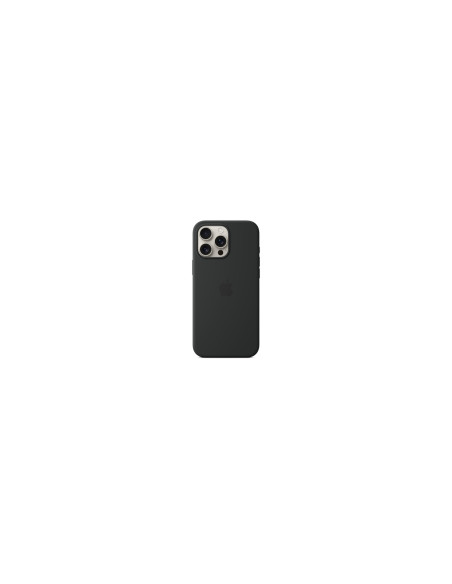 Apple Funda de silicona con MagSafe para el iPhone 16 Pro Max - Negro