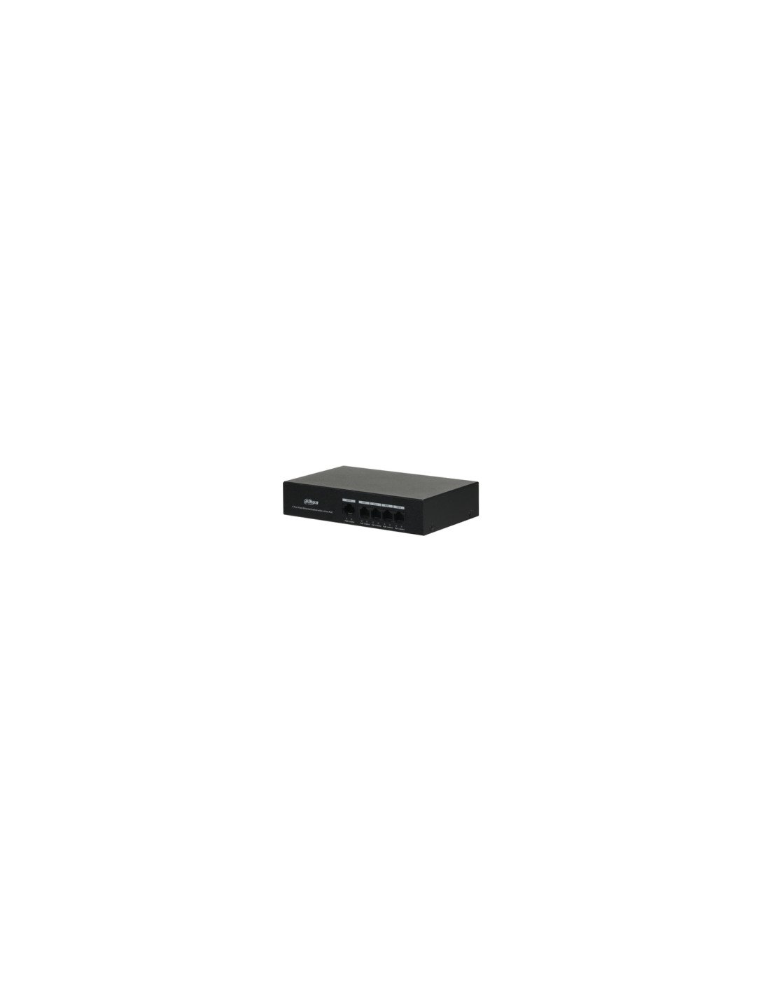 Dahua Technology PoE DH-PFS3005-4ET-36 switch No administrado L2 Fast Ethernet (10/100) Energía sobre Ethernet (PoE) Negro
