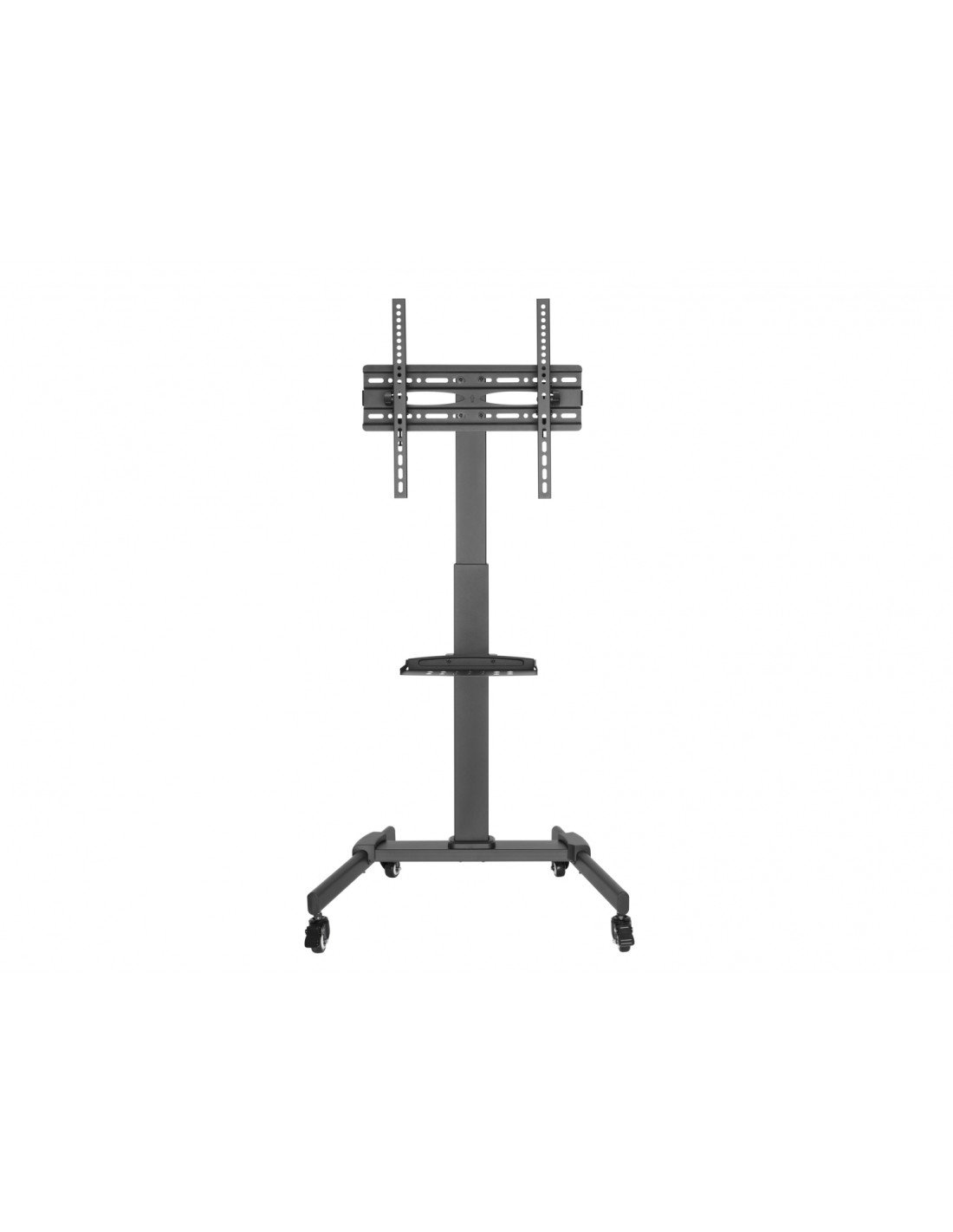 Equip Carro multimedia para tv de 32P a 55P plastico acero Negro