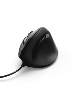 Hama | Ratón EMC-500 con cable, ratón ergonómico, hasta 1800 ppp, 6
