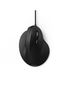 Hama | Ratón EMC-500 con cable, ratón ergonómico, hasta 1800 ppp, 6 2