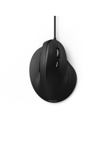 Hama | Ratón EMC-500 con cable, ratón ergonómico, hasta 1800 ppp, 6