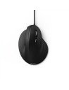 Ratón Hama EMC-500 con Cable, Ergonómico Negro