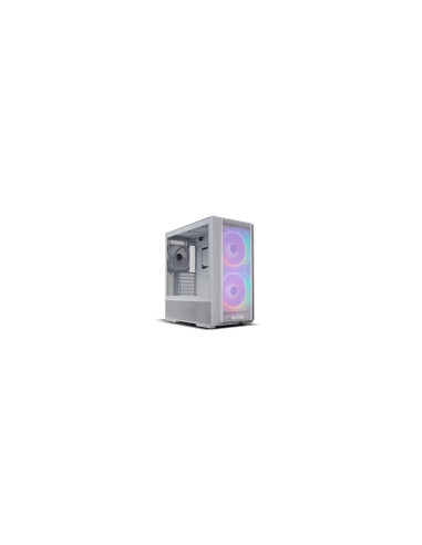 Lian Li LANCOOL 216 Midi Tower Transparente, Blanco