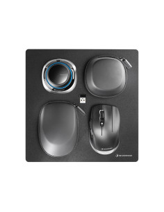 3Dconnexion SpaceMouse Wireless Kit 2 ratón Universal mano derecha RF Wireless + Bluetooth + USB Type-A Óptico