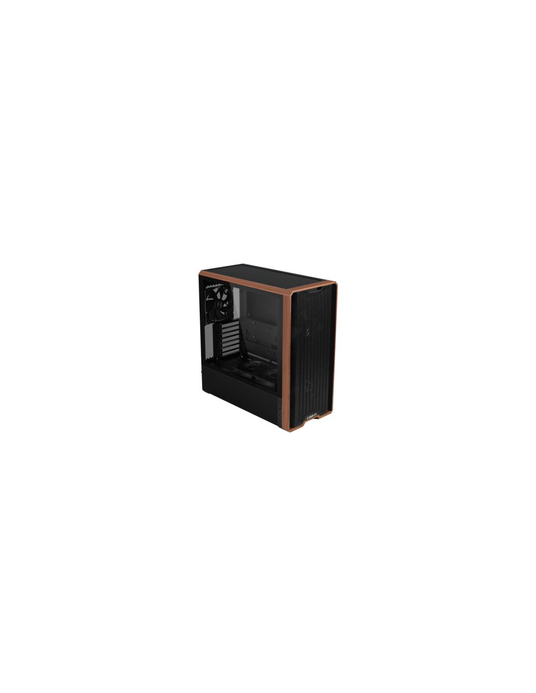 Lian Li Lancool LAN217X carcasa de ordenador Midi Tower Negro, Madera