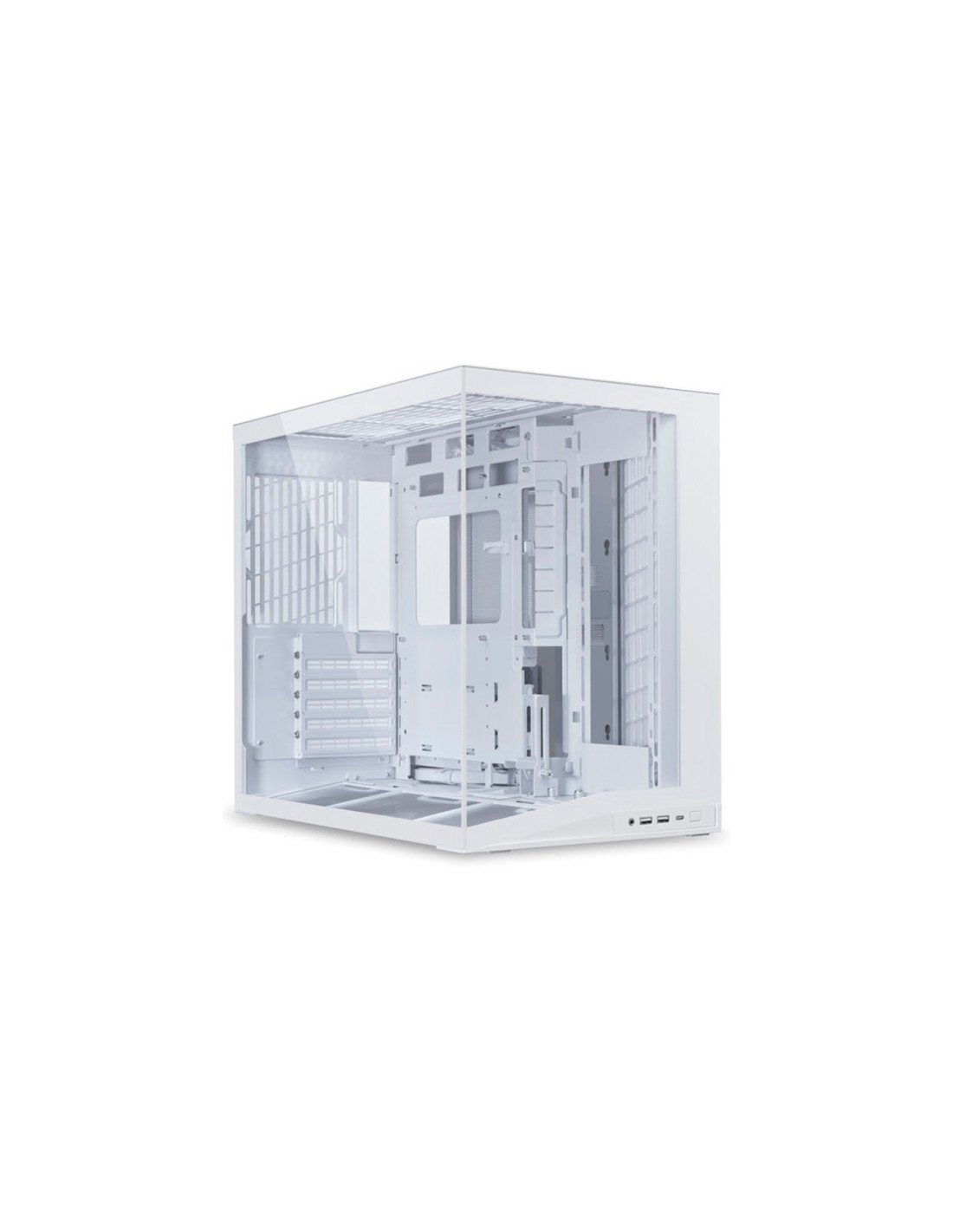 Lian Li O11D Mini V2 Blanca Cristal Templado Torre PC ATX