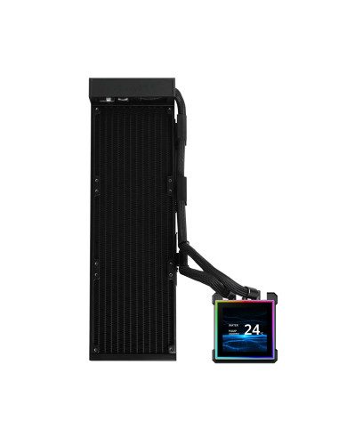 Lian Li HydroShift II LCD-S 360 Fanless Procesador Kit de refrigeración líquida Negro 1 pieza(s)