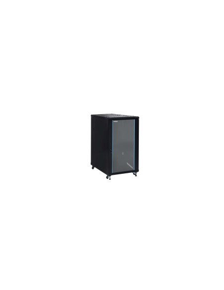 Phasak Armario Rack PRO 19" 27U 600 x 600 negro con ventilación - PHO 6627 (desmontado)