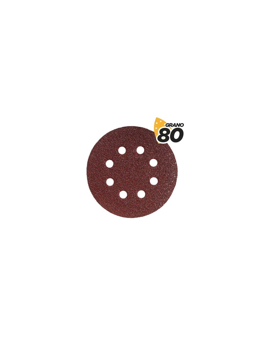 PACK 10 LIJAS CIRCULARES 150MM GRANO 80 PARA BL0136 BLIM