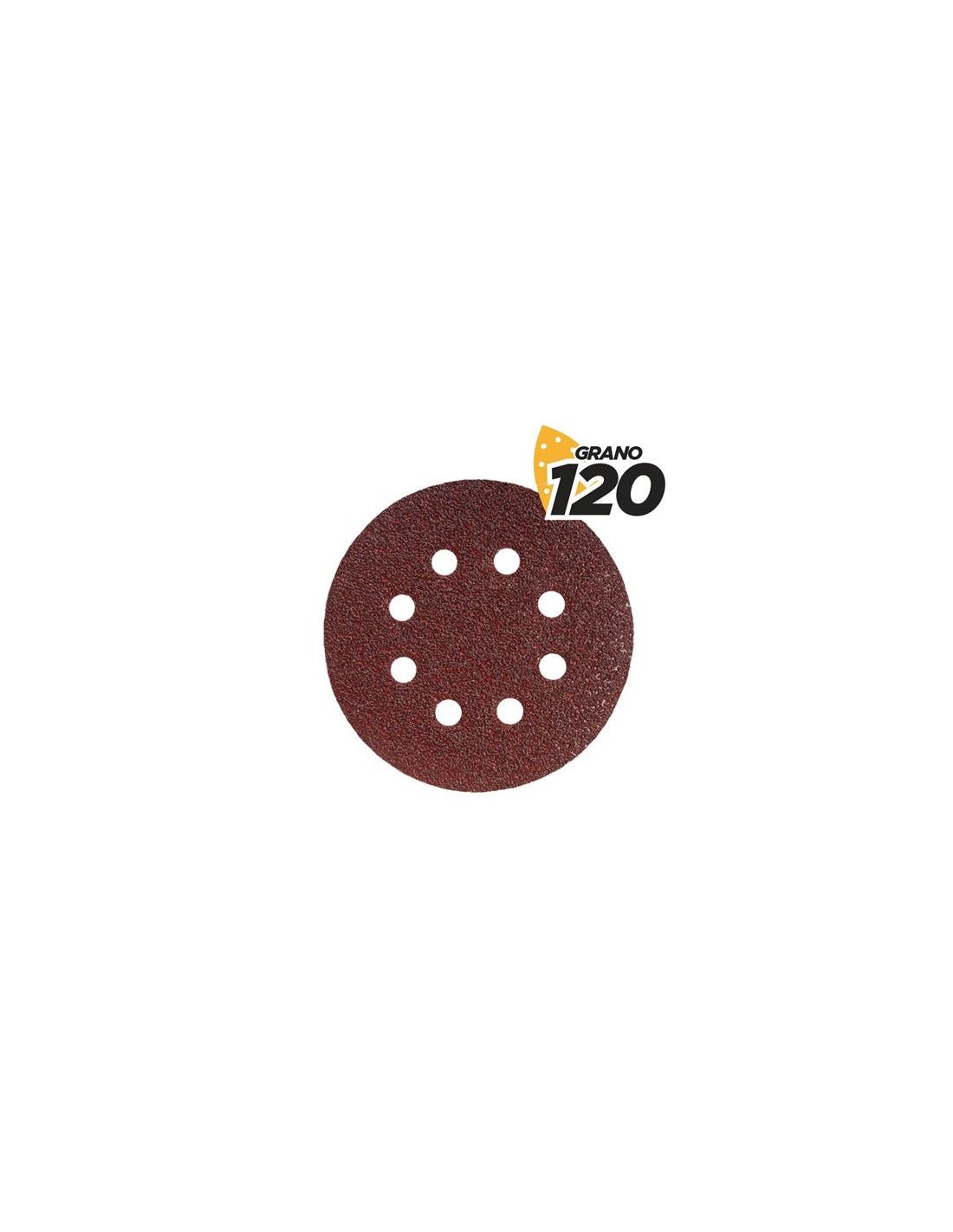 PACK 10 LIJAS CIRCULARES 125MM GRANO 120 PARA BL0136 BLIM