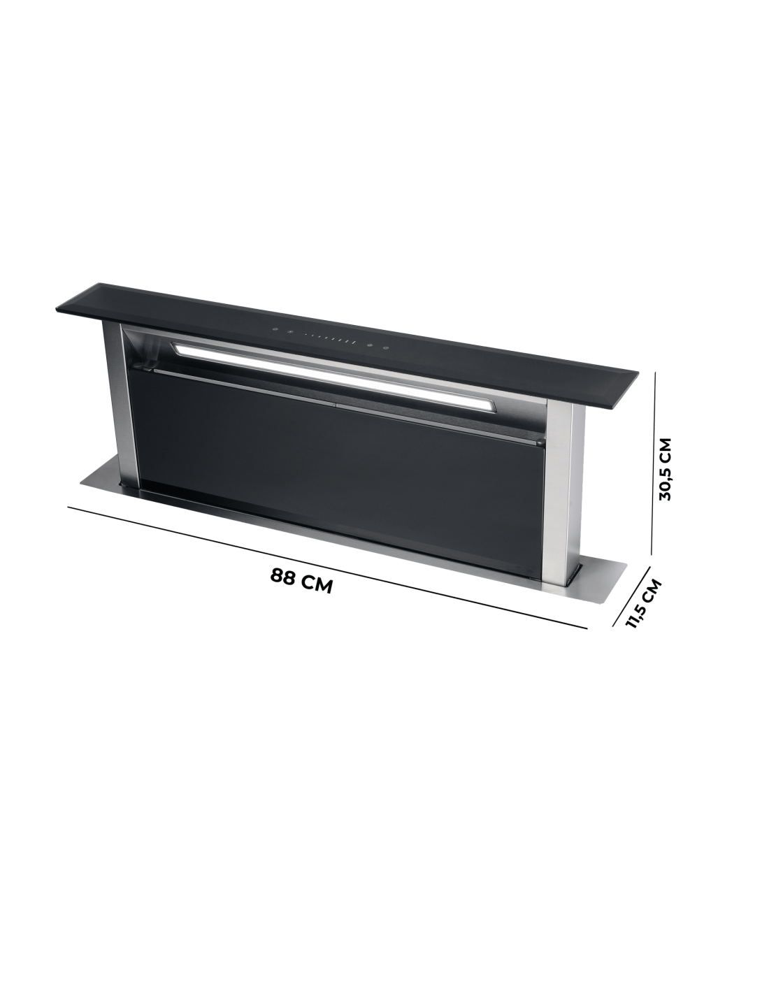 Bolero Flux ET 908000 Glass Black A++