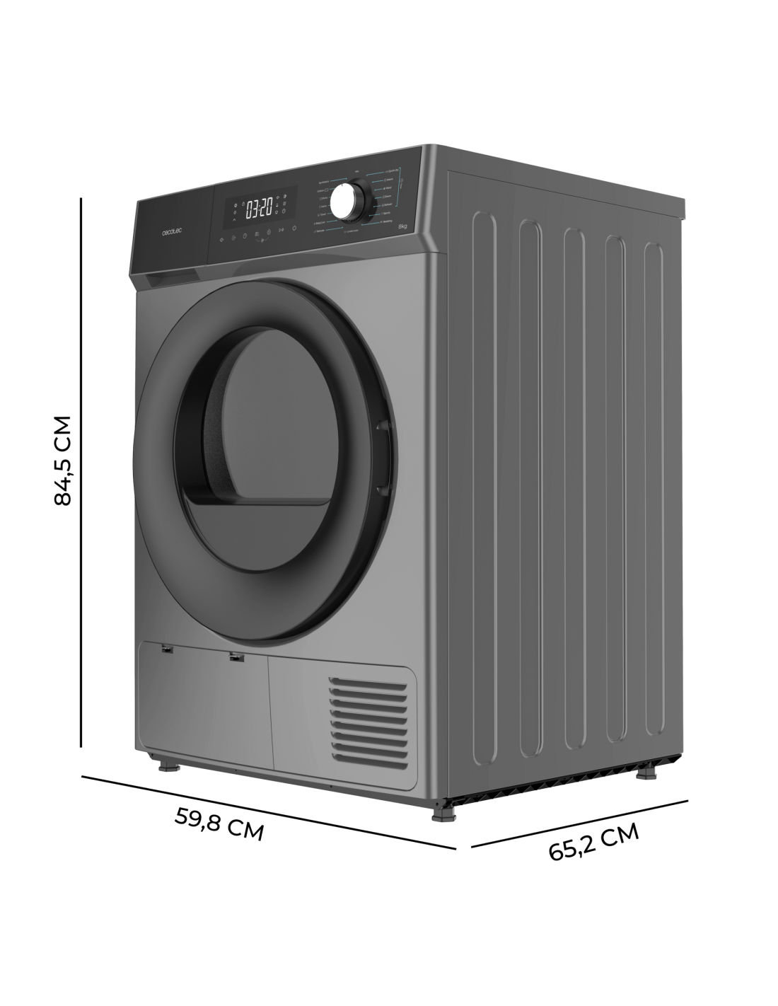 Bolero Dresscode Dry 8330 Steel