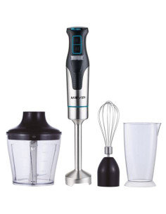 BATIDORA DE MANO INOXIDABLE + ACCESORIOS 1200W