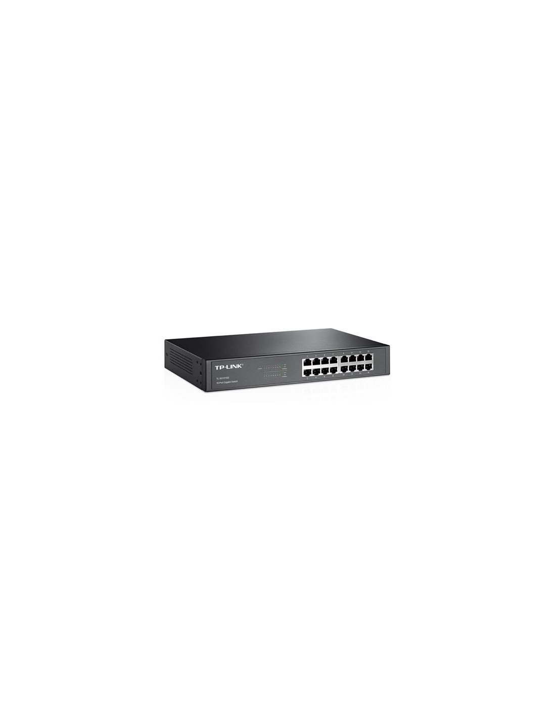 SWITCH TP-LINK 16 PUERTOS ESCRITORIO/RACK 10/100/1000 (TL-SG1016D)