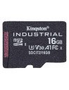 Kingston Technology Industrial Memoria Microsdhc 16gb UHS-I Clase 10 negro