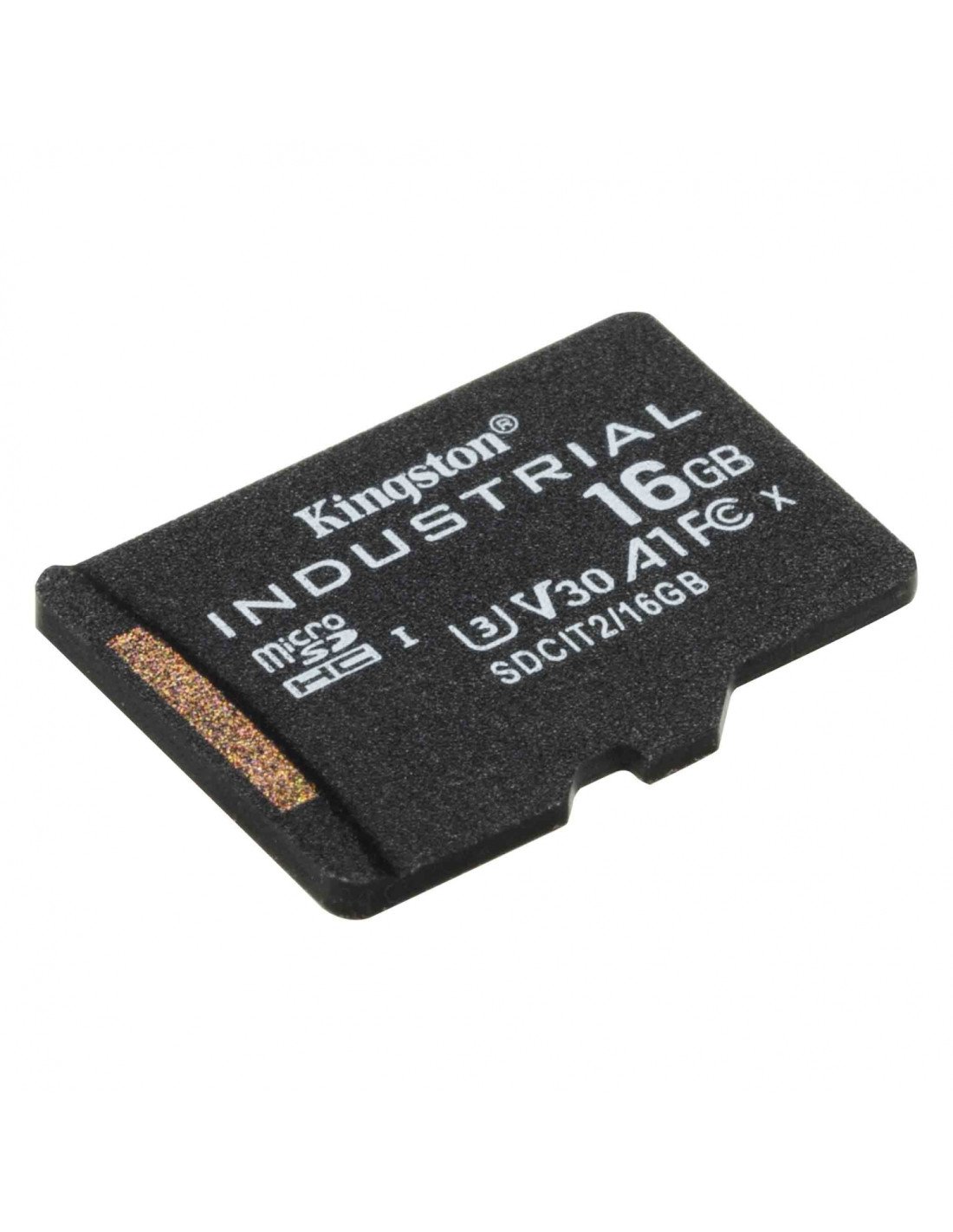 Kingston Technology Industrial Memoria Microsdhc 16gb UHS-I Clase 10 negro