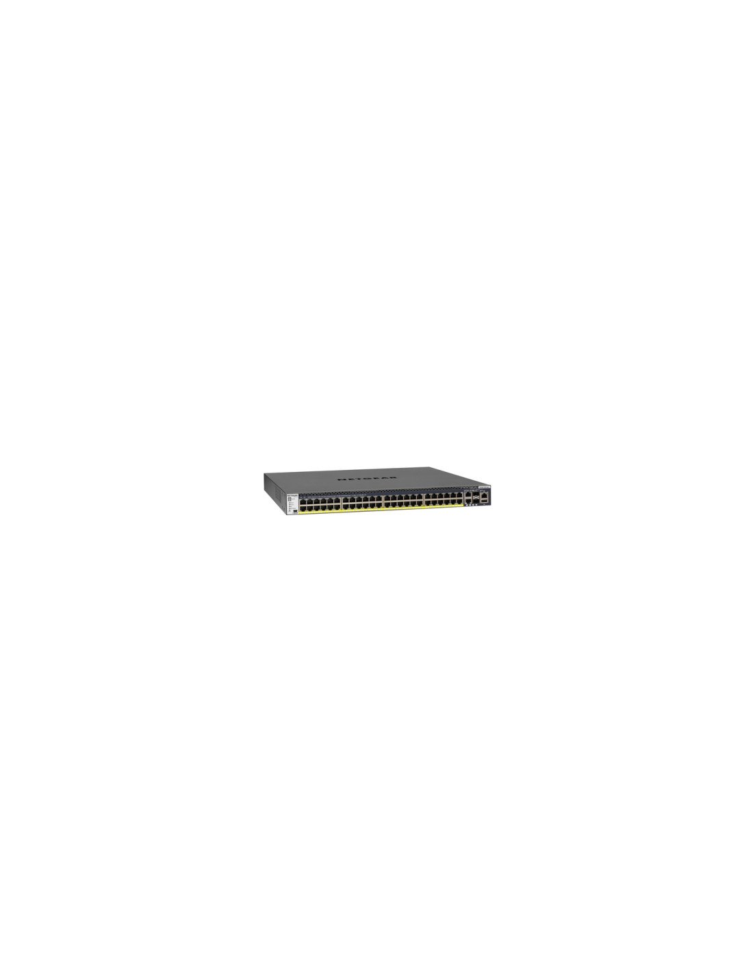 NETGEAR M4300-52G-PoE+ 1000W PSU Gestionado L2/L3/L4 Gigabit Ethernet (10/100/1000) EnergÍ­a sobre Ethernet (PoE) 1U Negro