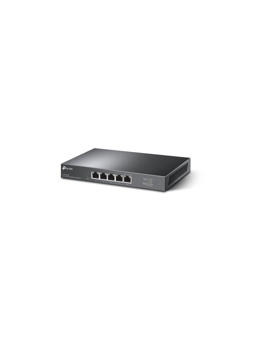 TP-Link TL-SG105-M2 switch No administrado 2.5G Ethernet (100/1000/2500) Negro