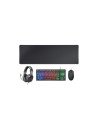 Mars Gaming MCP-RGB3, Pack Gaming Teclado Fixed RGB + Ratón Gaming RGB Flow 3200 DPI + Auriculares Over-Ear RGB + Alfombrilla XX