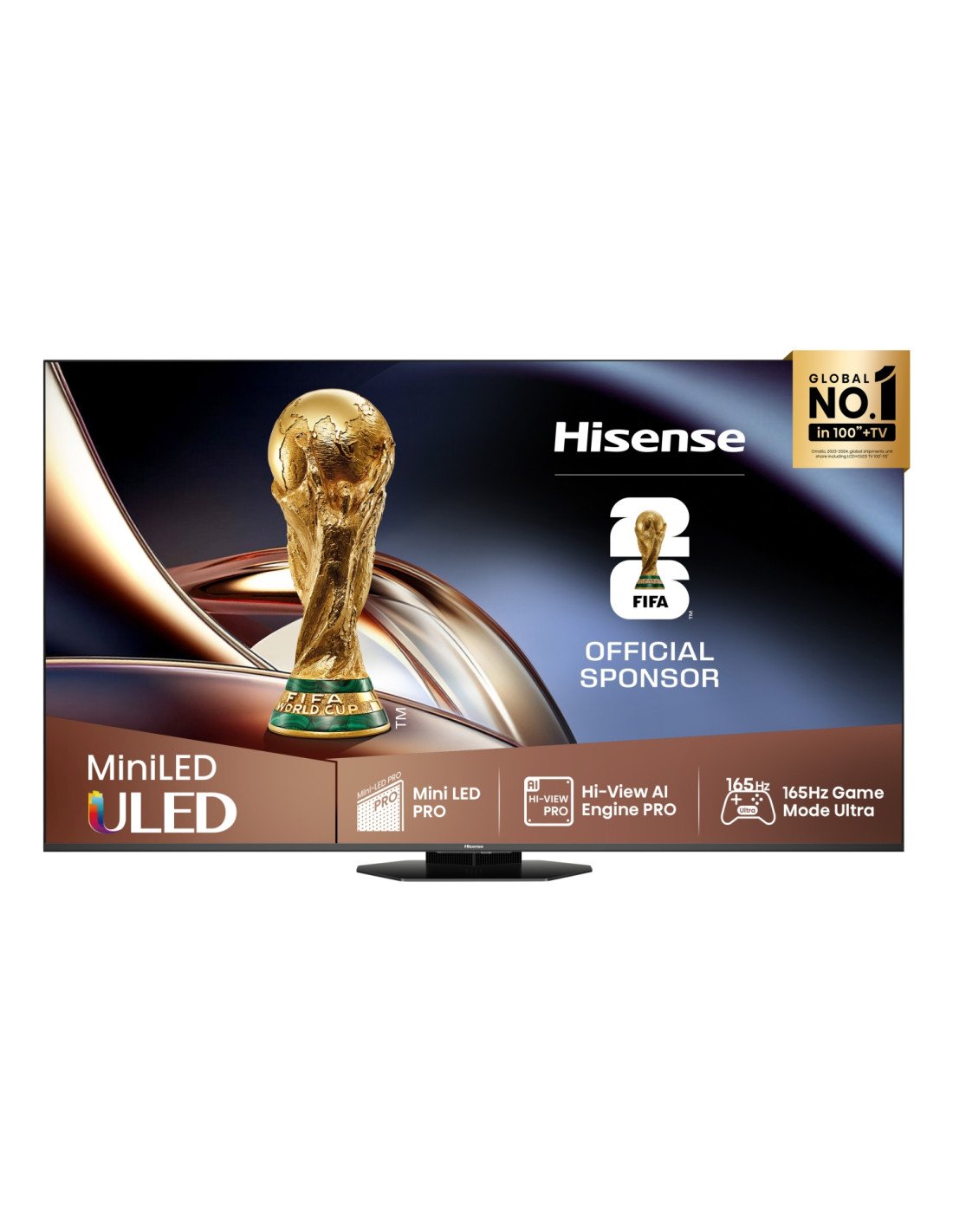 Hisense 55U8Q 139,7 cm (55") 4K Ultra HD Smart TV Wifi Negro 700 cd / m²