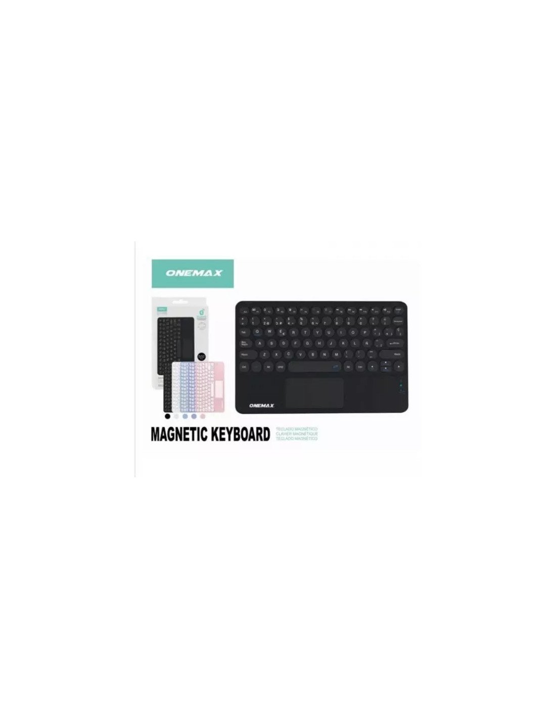 TECLADO UNIVERSAL BLUETOOTH CON TOUCHPAD ONEMAX