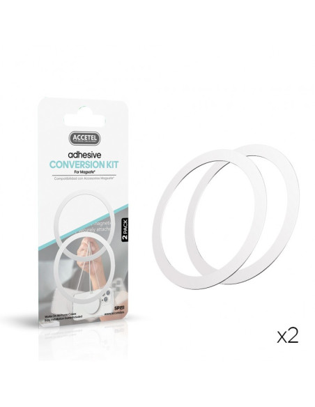 PEGATINA IMAN MAGSAFE BLANCA