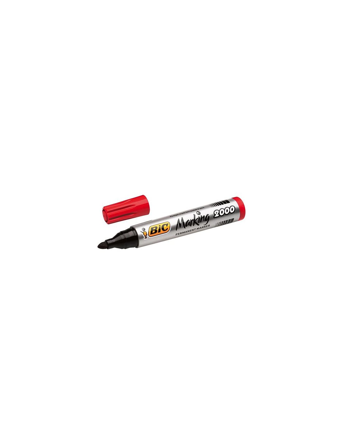 ROTULADOR MARCADOR BIC MARKING 2000 ECO - COLOR ROJO - PUNTA 4.9MM