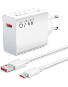 CARGADOR XIAOMI 67W USB-A