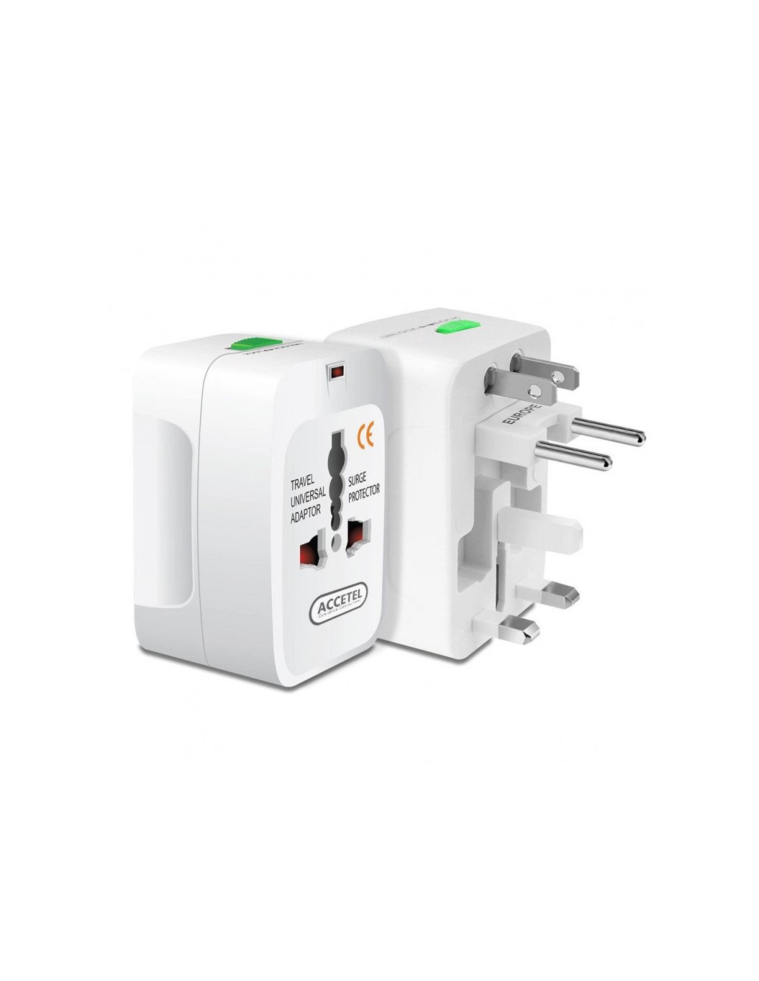 ADAPTADOR DE CORRIENTE PARA VIAJES (US-EUROPE-AUS-UK)