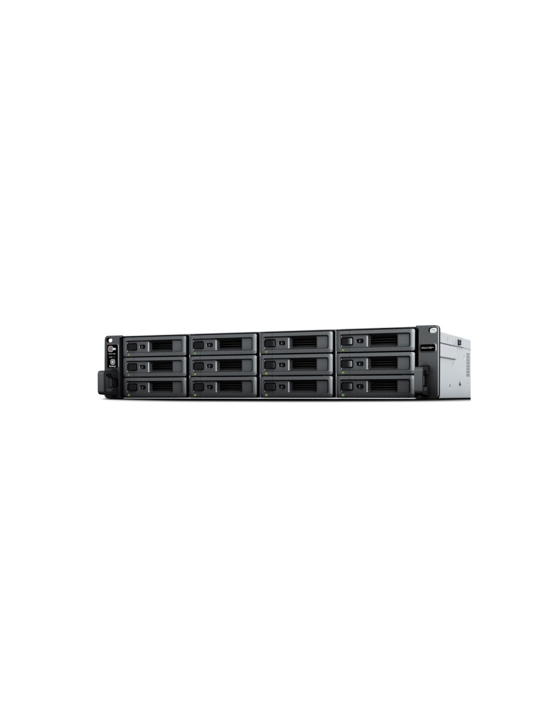 Synology RackStation RS2423+ servidor de almacenamiento NAS Bastidor (2U) Ethernet Negro, Gris V1780B