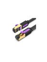 Vention Cable de Red RJ45 STP ICABH Cat.7/ 2m/ Negro