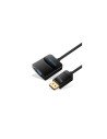 Vention Cable Conversor HBFBB/ Displayport Macho - VGA Hembra/ 15cm/ Negro