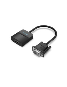 Vention Cable Conversor ACNBB/ VGA Macho - HDMI Hembra/ 15cm/ Negro